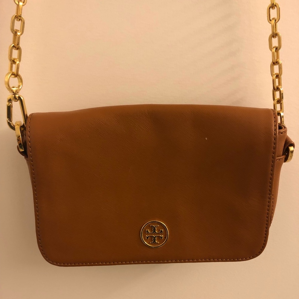 Brown Tory Burch Cross-Body Bag